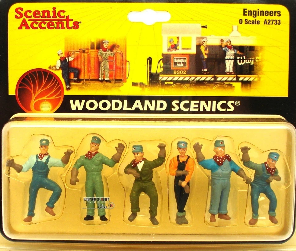 WOODLAND SCENICS INGENIEROS  REF A2733 - Imagen 1 de 1