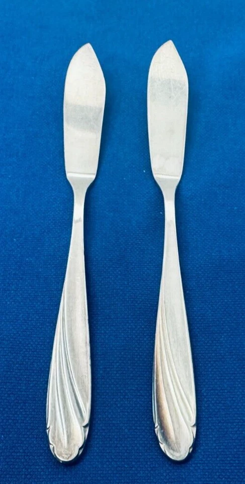 WMF Wien Vienna Silverplate Flatware  - Set of 2 Master Butter Knives 6 7/8" - Image 1 of 1