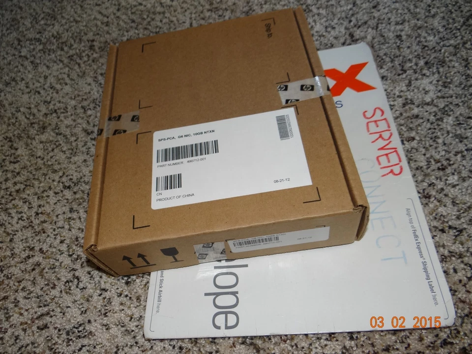 HP NC524SFP Dual Port 10GbE Module 489892-B21 490712-001 ADAPTER - Image 1 of 1