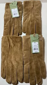 S - XL sizes GENUINE SUEDE Gloves SHEARLING LINED RANCH WORK Goodfellow & Co - Picture 1 of 7