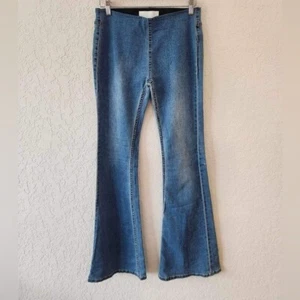 Newbury Kustom Stretch Boho Glockenunterteil ausgestellte Beine Jeans Größe M - Bild 1 von 7