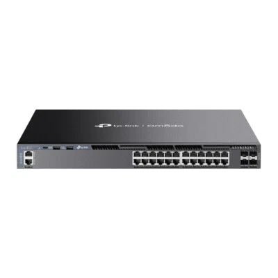 TP-Link SG6428X | Omada 24-Port Gigabit Stackable L3 Managed Switch | 4* 10G SFP - Image 1 of 4