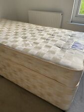 single bed with mattress used