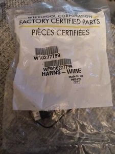 W10277799 New Genuine OEM Whirlpool Refrigerator Harns-Wire WPW2209799 - Picture 1 of 2