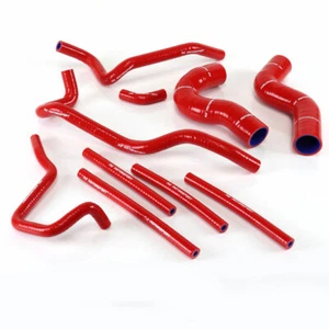 MANGUERAS CALENTADOR RADIADOR DE SILICONA M2 APTAS SUBARU IMPREZA GC8 V1 V2 92-95 ROJO Y3637 - Imagen 1 de 1