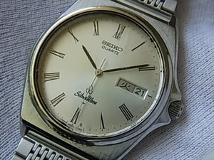 SEIKO SILVER WAVE 5933-7020 DAINI HERREN VINTAGE QUARZ ARMBANDUHR - Bild 1 von 14