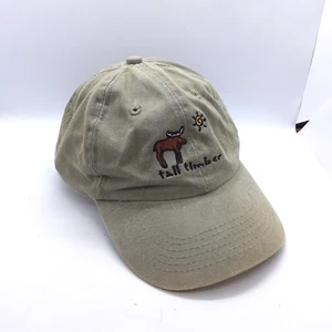 Youth New Hampshire Vermont Moose olive Baseball Hat by Bean Sprouts Lakeshirts - Picture 1 of 9