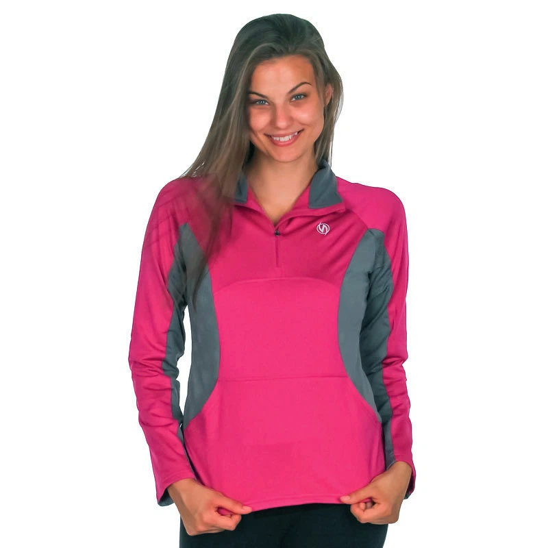illumiNITE Reflective Half Zip Motiv Pullover for WOMEN - Image 1 of 4