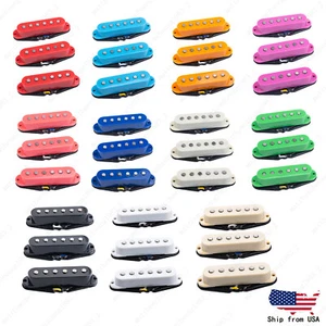 Single Coil SSS Alnico V Magnet Tonabnehmer Gitarrenhals Mittelsteg für Strat - Bild 1 von 51