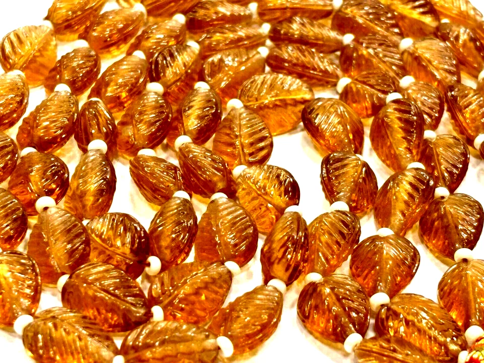 Espesartita Zafiro Pera Tallado 10X14-11X15 MM Cuentas 18" pulgadas 1 Collar 3 Capas Foto 1 de 4