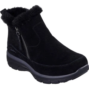 Skechers Easy Going Cool Zip! Winterstiefeletten Leder Damen schwarz - Bild 1 von 1