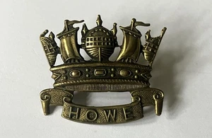 British Royal Naval Division Howe Battalion cap badge, a nice restrike - Picture 1 of 2