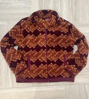 Chaqueta polar para mujer The North Face Campshire talla mediana diseño azteca boho Foto 1 de 4