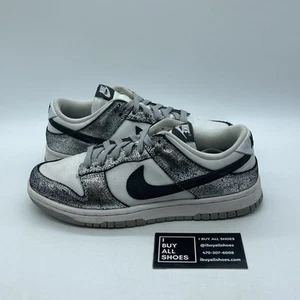 Size 8.5 - Nike Dunk Low Golden Gals Black White Suede Leather (DO5882-001) - Picture 1 of 8