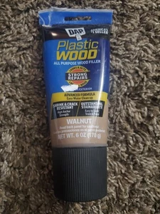 Dap Plastic Wood Stainable Wood Filler, Walnut, 6 OZ - Picture 1 of 2