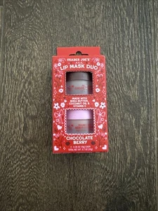 Trader Joe’s Lip Mask Duo Shea Butter Coconut Oil Chocolate Berry - Picture 1 of 2