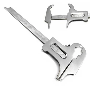 Instrumentos de ortodoncia de medición de pinza Vernier dental Boley Gauge acero inoxidable - Imagen 1 de 3