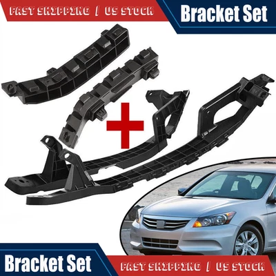 Juego de 4 soportes de retención de faros y parachoques para Honda Accord Sedán 2008-2012 Foto 1 de 4