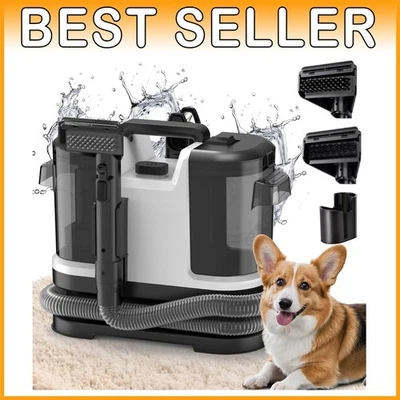 Portable Carpet Cleaner Machine, 18 Kpa Suction, Lightweight - Image 1 of 4