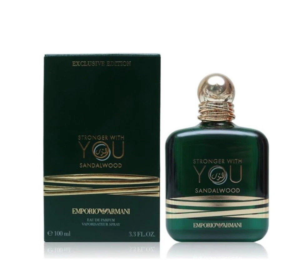 Armani Stronger With You SANDALWOOD 100ml Eau de Parfum Neu Exclusive Edition