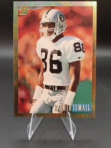 Raghib Rocket Ismail Bowman 1993 #101 borde de lámina arco iris - Imagen 1 de 2