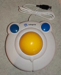 Infogrip BIGtrack Giant Trackball Mouse - Photo 1/8