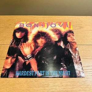 Bon Jovi Hardest Part Is The Night Tokyo Road 1985 Vinyl 12" Import - Picture 1 of 3