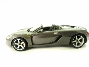 Porsche Carrera GT Premiere Edition Metallic Silver Die Cast 1:18 Maisto 36622 - Picture 1 of 12