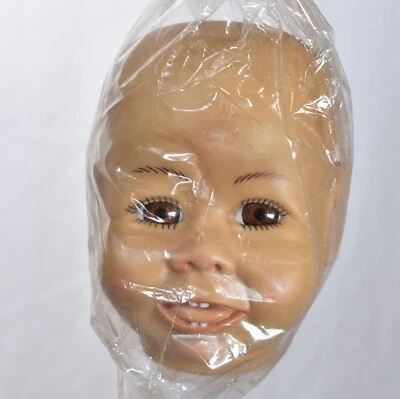 Syndee's Crafts Doll Head Size Medium Hard Vinyl #32011 "Tricia" Vintage - Image 1 of 3