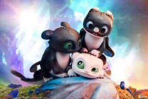 SIDESHOW CÓMO ENTRENAR A TU DRAGÓN, DARDO, GORILA Y RUFFRUNNER NUEVO SELLADO - Imagen 1 de 24