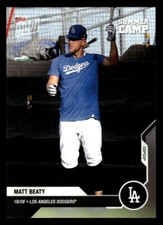 Matt Beaty 2020  Topps Now Road to Opening Day -  #OD-465   Los Angeles Dodgers