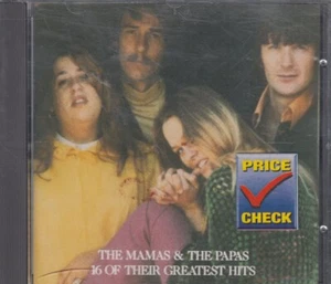 THE MAMAS & THE PAPAS "16 Of Their Greatest Hits" CD - Imagen 1 de 2