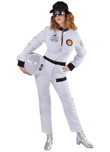 Deluxe Female Astronaut / Space Costume / Bond Girl - sizes 6 - 22 - Picture 1 of 1