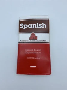 Random House Spanish English Pocket Dictionary - Picture 1 of 2