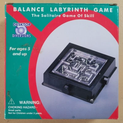 Labyrinth Balance Solitaire Game of Skill Desktop Diversions NEW - Image 1 of 2