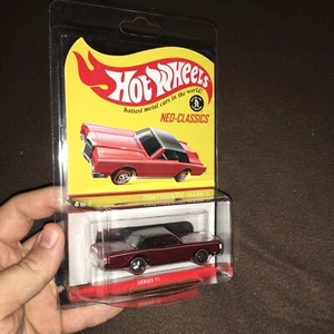 Hot Wheels Continental Mark III RLC Neo-Classics Red Line Club Car HWC /04000 R - Imagen 1 de 9