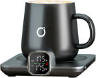 Smart Heated Coffee Mug Warmer & Mug Set - Heated Mug Warmer with Auto Shut Off,