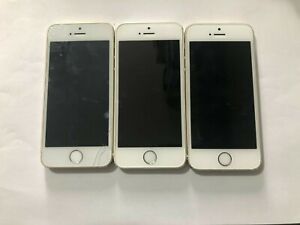 Lote de 3 Apple iPhone 5S color plata    Usados EB1280
