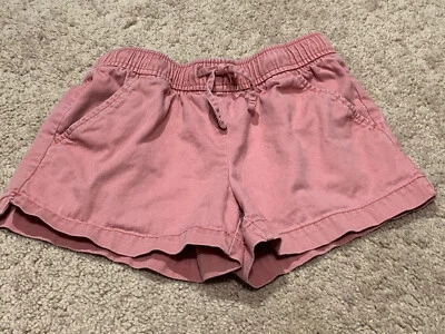 Pantalones Cortos Informales Old Navy Niñas Talla 8 Rosa Bolsillos Cintura Elásticos  Foto 1 de 4