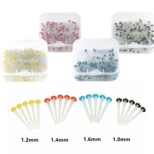 Dental Endodontic Fiber Post Teeth Restorative Refill Root Canal Pins Straight - Picture 1 of 24