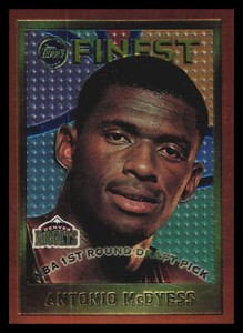 1995 Finest Alan Henderson #126    DPK, RC Atlanta Hawks  1HH