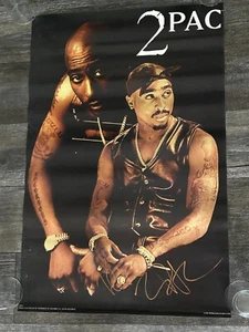 2PAC SHAKUR Vintage Poster 1997 TUPAC Gangsta Rap Hip Hop Rapper Black Power - Bild 1 von 6