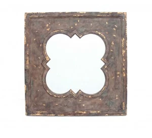 Quadratischer Akzentspiegel Bronze - Bild 1 von 5