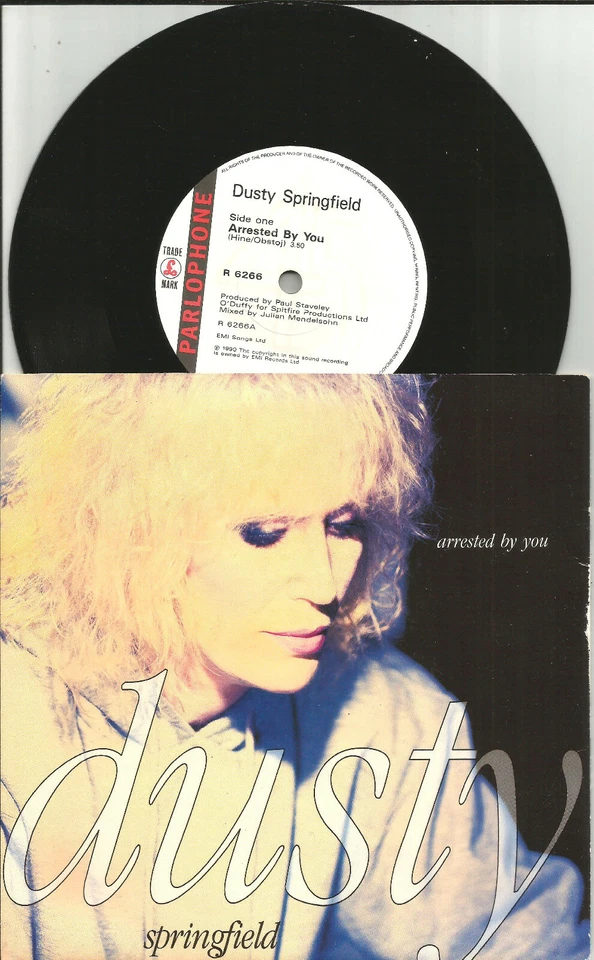 DUSTY SPRINGFIELD Arrested By you w/ INSTRUMENTAL UK 7 INCH vinyl 45 USA seller  - Image 1 of 1