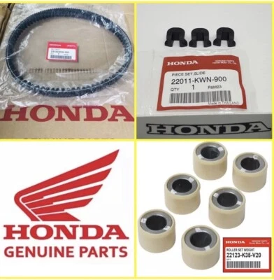 Genuine Honda PCX WW125EX2F/H 2015 2016 2017 Drive Kit Belt Rollers Sliders 🇬🇧 - Image 1 of 4
