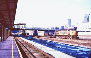 ORIGINAL KODACHROME SLIDE UNION PACIFIC C44AC #6576, SP #6725 OMAHA, NE 1/07 - Bild 1 von 1