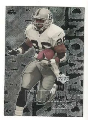 NAPOLEON KAUFMAN 2000 Upper Deck Black Diamond #84 Raiders  ID:1633 - Image 1 of 2