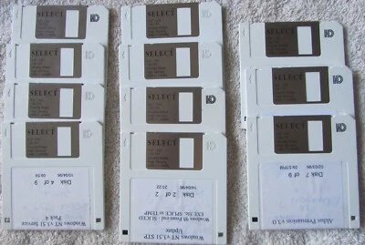 11 x Select 3.5” Floppy Disks 1.44MB - 135 TPI - Excellent Condition - Image 1 of 3