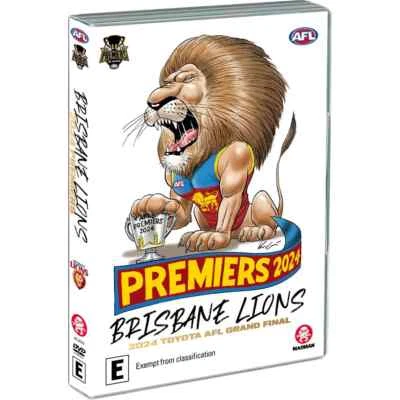 BRAND NEW AFL Premiers 2024 - Brisbane Lions Grand Final DVD - image 1 of 2