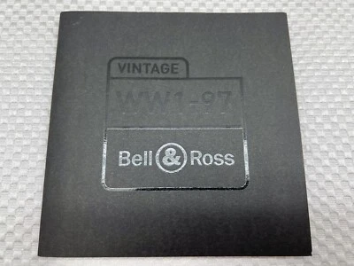 Bell & Ross WWI-97 Technical Notes Booklet 08/11-1 Re Edition - Image 1 of 3
